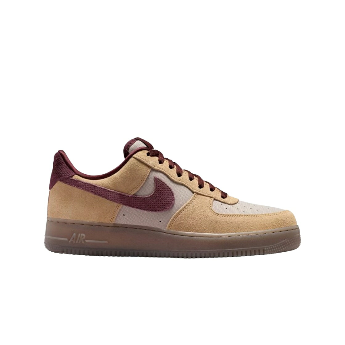 ナイキ プレミアム 茶色 ブラウン エアフォース '07 スニーカー メンズ NIKE AIR FORCE 1 PREMIUM LINEN MOON PARTICLE / LINEN MOON PARTICLE MINK BROWN