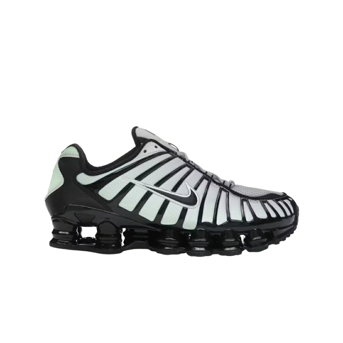 ナイキ ショックス 緑 グリーン 黒色 ブラック スニーカー メンズ NIKE SHOX TL VAPOR GREEN BLACK / VAPOR GREEN BLACK PHOTON DUST