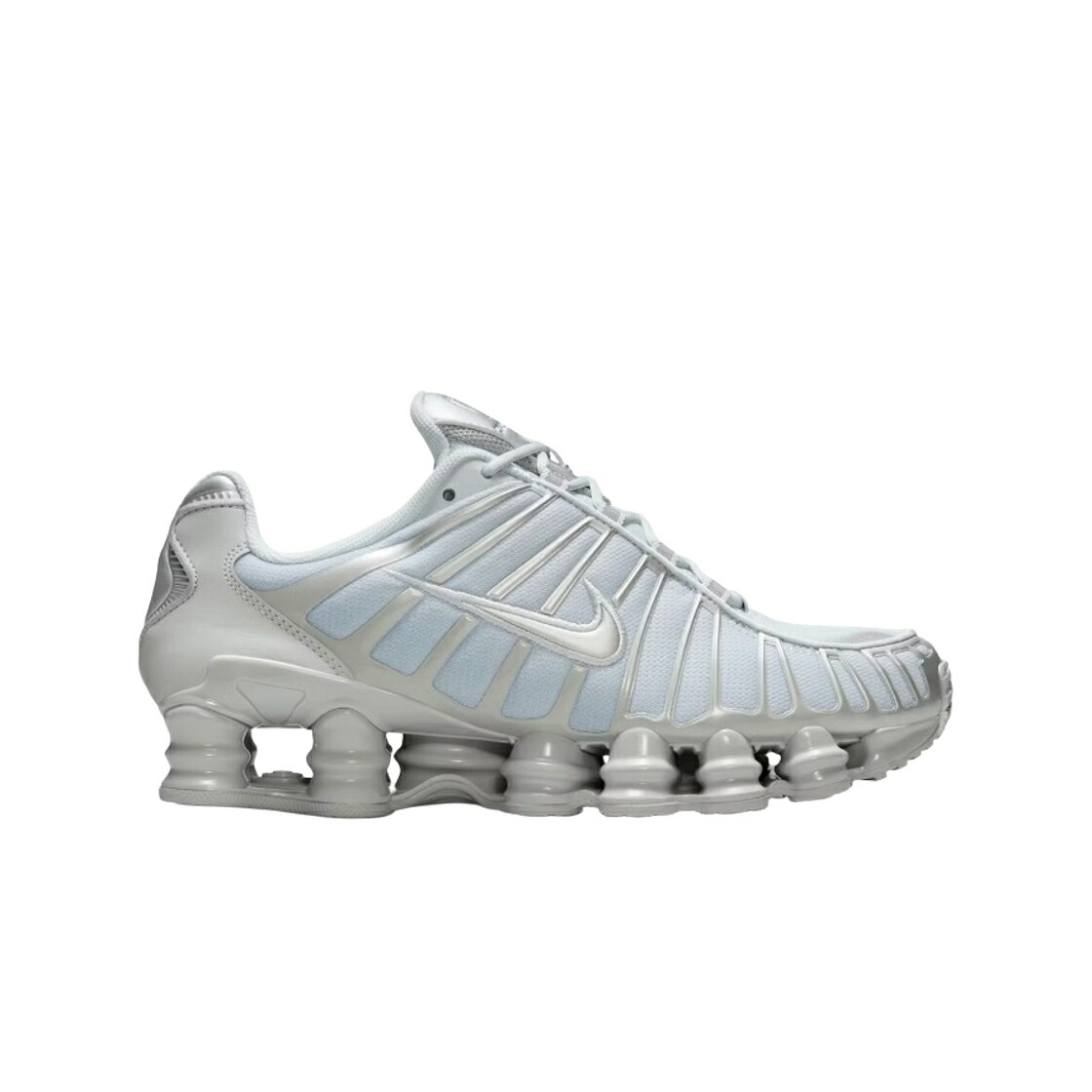 ナイキ ショックス ピュア プラチナム 灰色 グレー スニーカー レディース NIKE (W) SHOX TL PURE PLATINUM SMOKE GREY / PURE PLATINUM SMOKE GREY