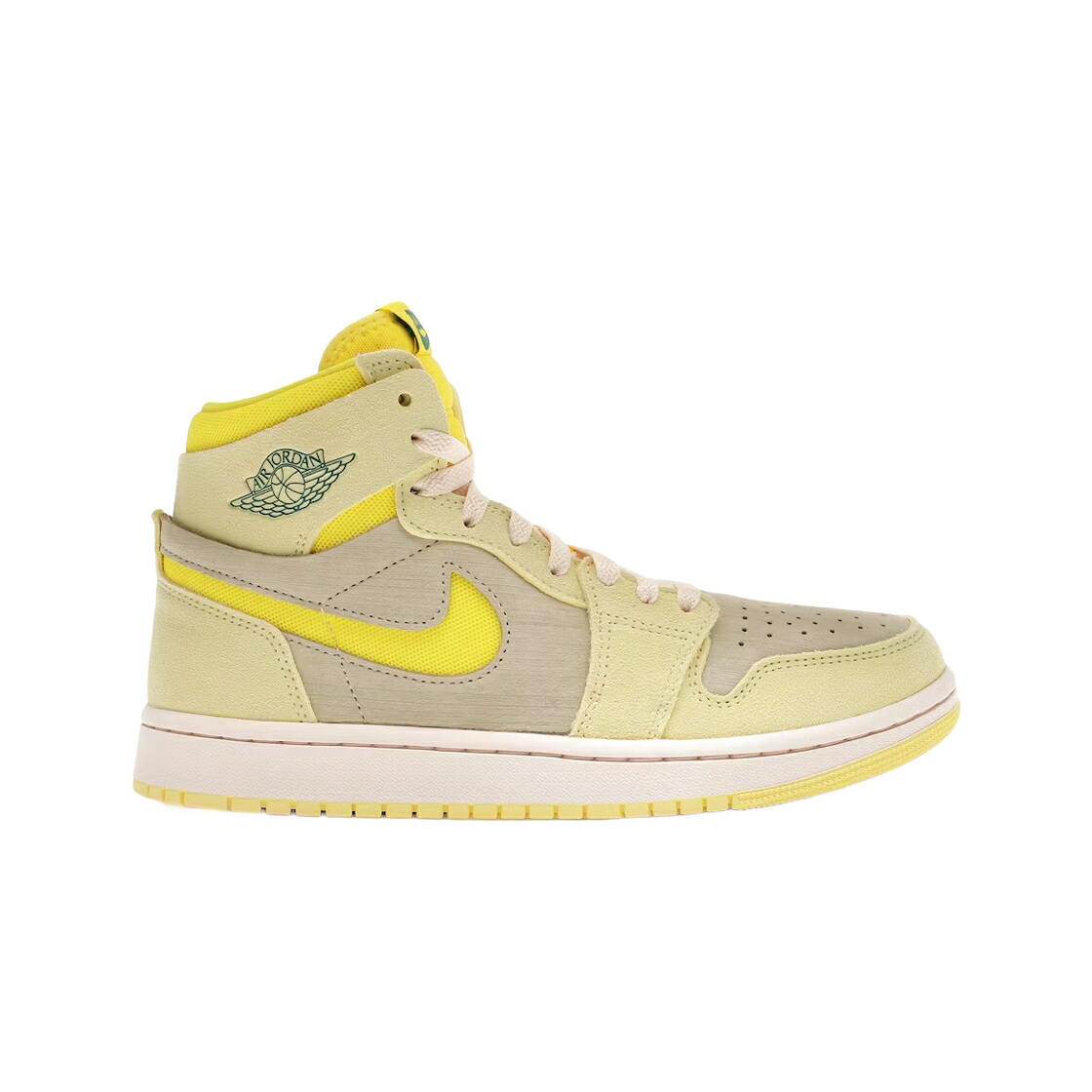 ナイキ ジョーダン 望遠レンズ 活動的 黄味がかった 黄色 スニーカー レディース JORDAN (W) 1 ZOOM AIR CMFT 2 CITRON TINT DYNAMIC YELLOW / CITRON TINT DYNAMIC YELLOW