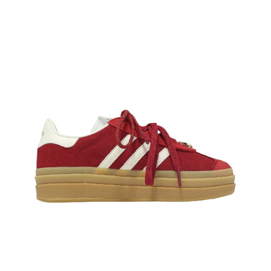 アディダス ガゼル 赤 赤いこと スニーカー レディース ADIDAS (W) GAZELLE BOLD RED /