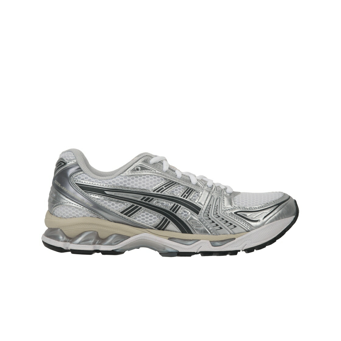 アシックス 白色 ホワイト 灰色 グレー スニーカー メンズ ASICS GEL-KAYANO 14 WHITE GRAPHITE GREY / WHITE GRAPHITE GREY