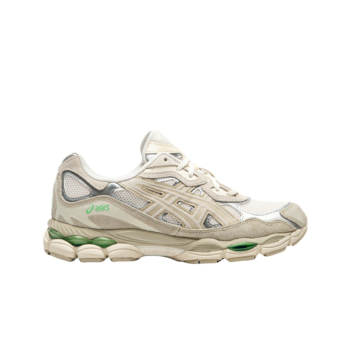 アシックス 皮膚軟化剤 スニーカー メンズ ASICS GEL-NYC CREAM FOSSIL / CREAM FOSSIL