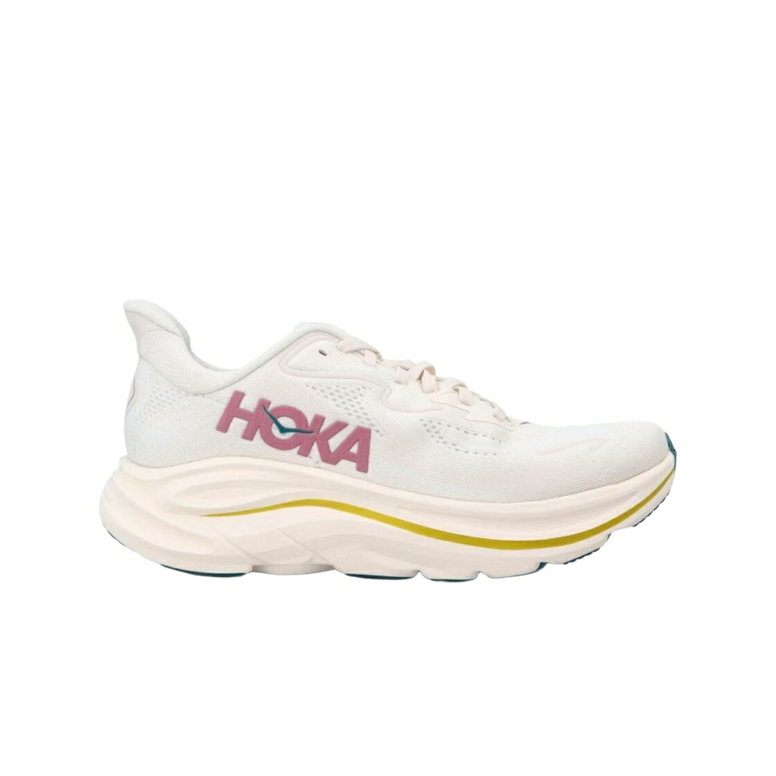 スニーカー レディース HOKA (W) CLIFTON 10 BIRCH ALABASTER - REGULAR / BIRCH ALABASTER
