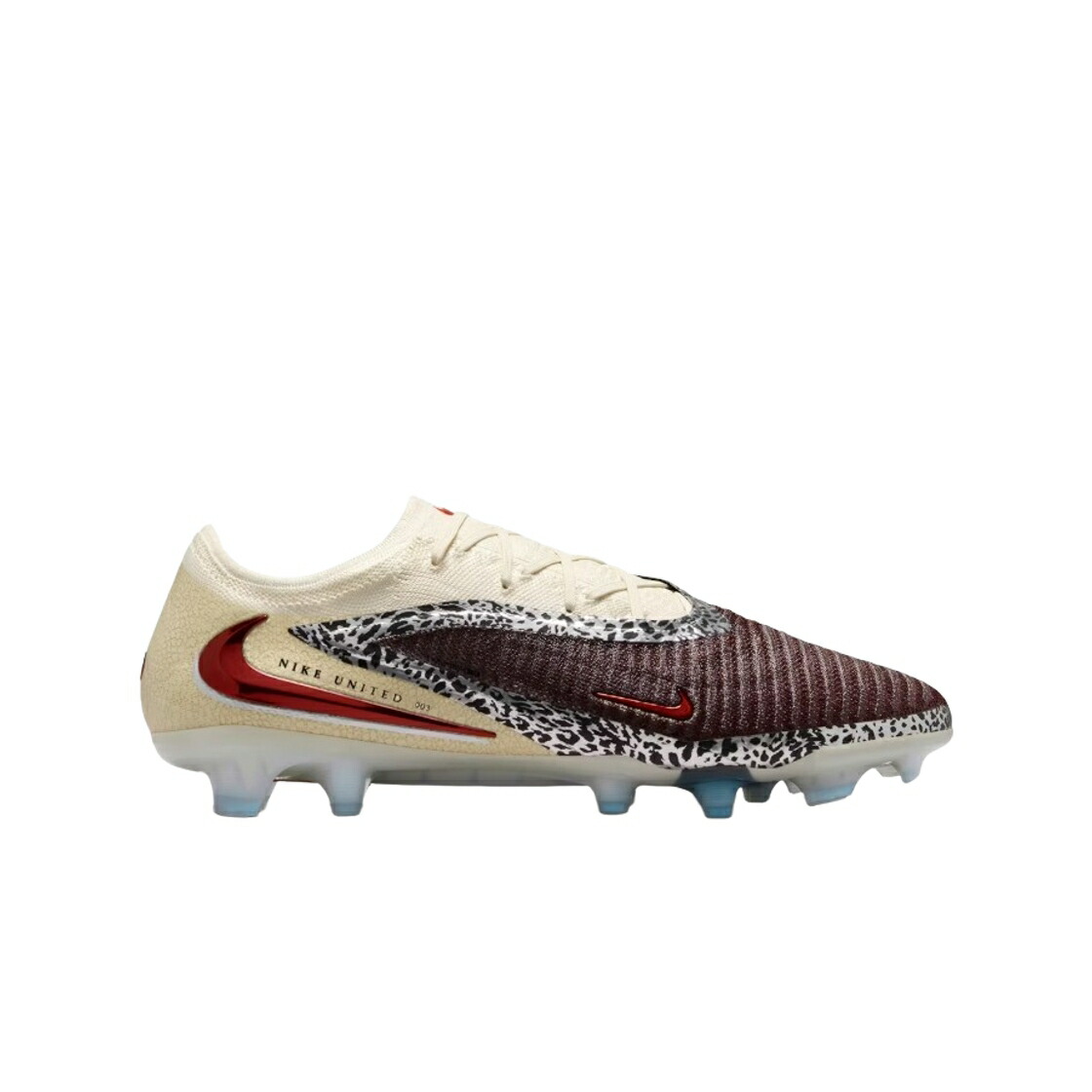 ナイキ ユナイテッド エリート ワイン色 バーガンディー スニーカー メンズ NIKE UNITED PHANTOM 6 LOW ELITE FG BURGUNDY CRUSH FOSSIL / BURGUNDY CRUSH FOSSIL UNIVERSITY