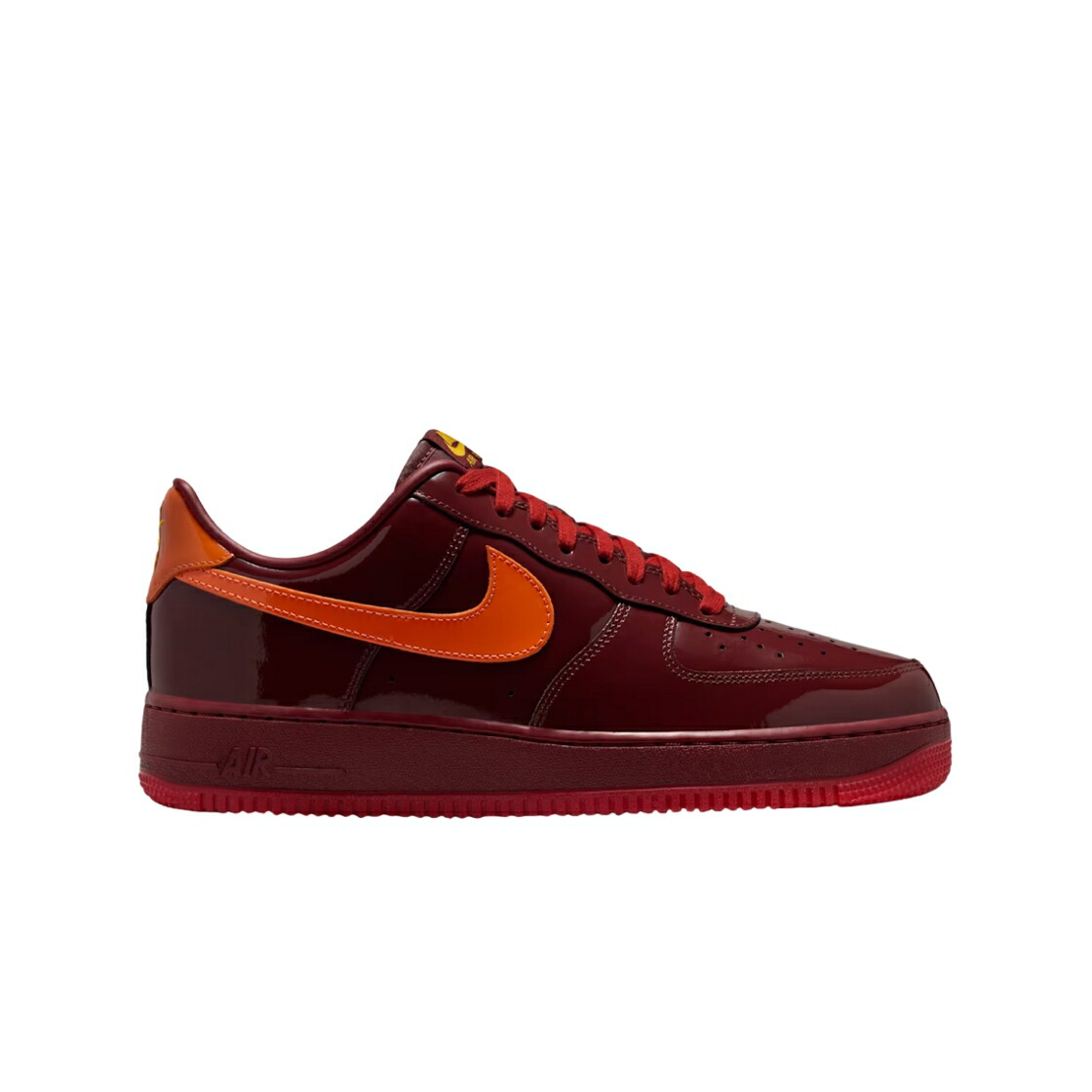 ナイキ 野球クラブ 赤 赤いこと 橙 オレンジ色 空軍 スニーカー メンズ NIKE AIR FORCE 1 LOW DARK TEAM RED AND SAFETY ORANGE / DARK TEAM RED SAFETY ORANGE