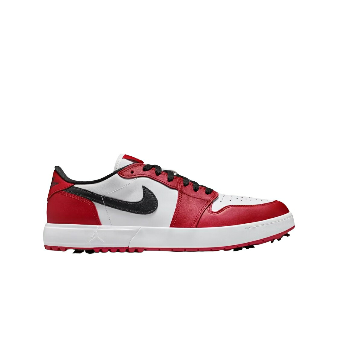 ナイキ ジョーダン ゴルフ 赤 レッド 黒色 ブラック 白色 ホワイト スニーカー メンズ JORDAN 1 LOW GOLF VARISTY RED BLACK / VARISTY RED BLACK WHITE