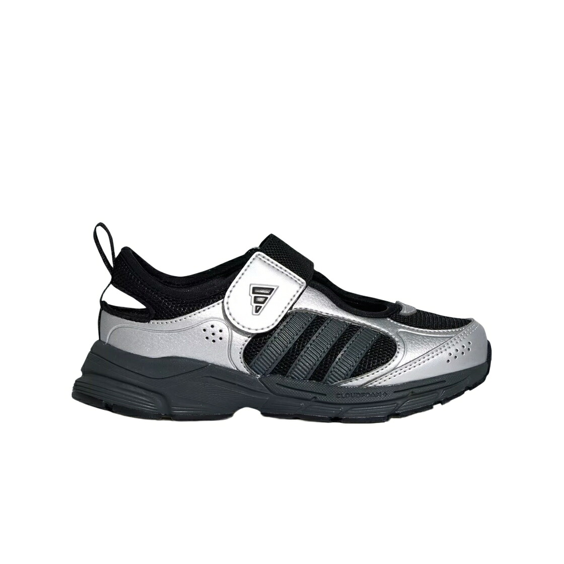 アディダス コア 黒色 ブラック 灰色 グレー 銀色 シルバー スニーカー メンズ ADIDAS SPIRITAIN MARY JANE K CORE BLACK GREY SIX / CORE BLACK GREY SIX SILVER｜スニケス