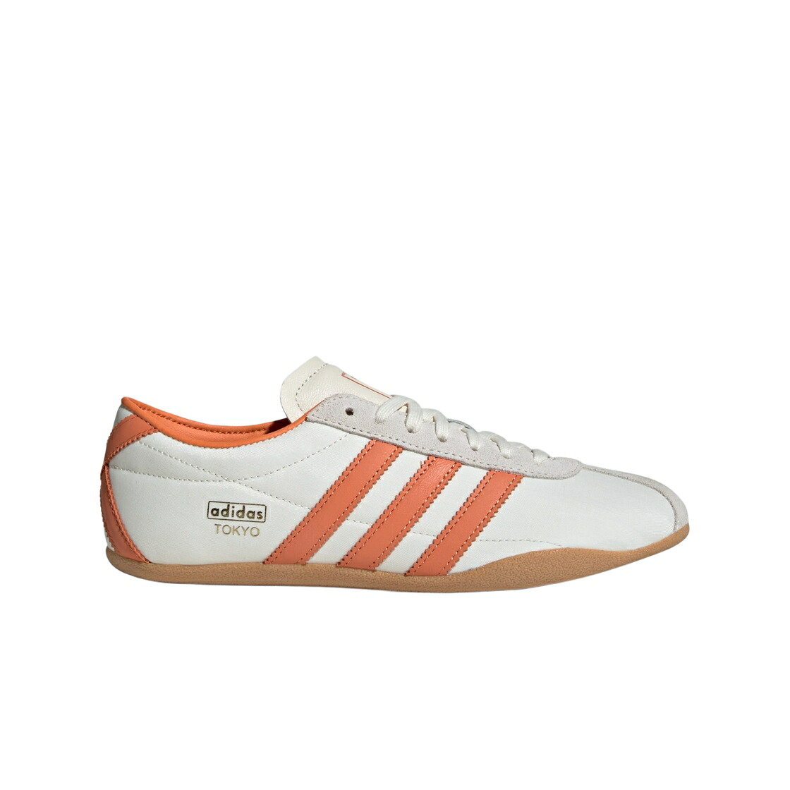 アディダス 白いこと 白いこと 橙 オレンジ色 ゴールド スニーカー レディース ADIDAS (W) TOKYO OFF WHITE DUSKY ORANGE / OFF WHITE DUSKY ORANGE GOLD