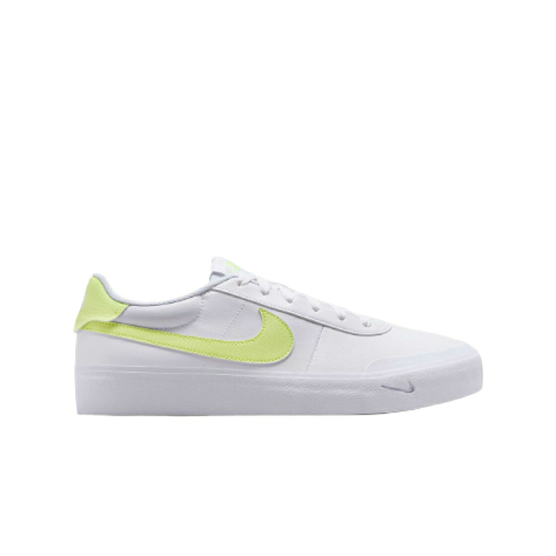 ナイキ 厚地の外套 白いこと 白いこと スニーカー メンズ NIKE COURT SHOT WHITE LIGHT LEMON TWIST / WHITE LIGHT LEMON TWIST