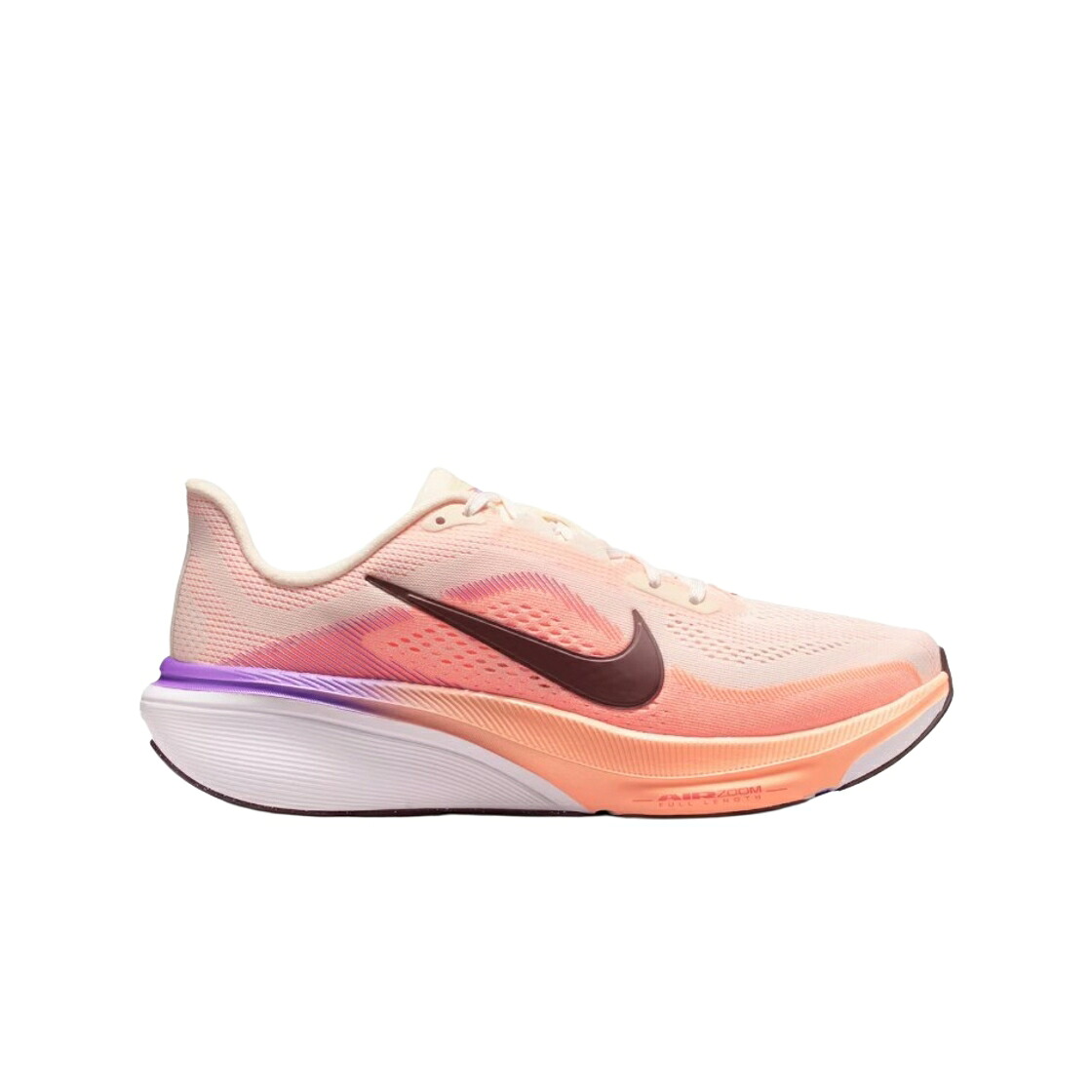 ナイキ 望遠レンズ ペガサス 橙 オレンジ色 紫 相撲取り草 望遠レンズペガサス スニーカー レディース NIKE (W) AIR ZOOM PEGASUS 42 CHALK ORANGE PULSE / CHALK ORANGE PULSE BRIGHT VIOLET