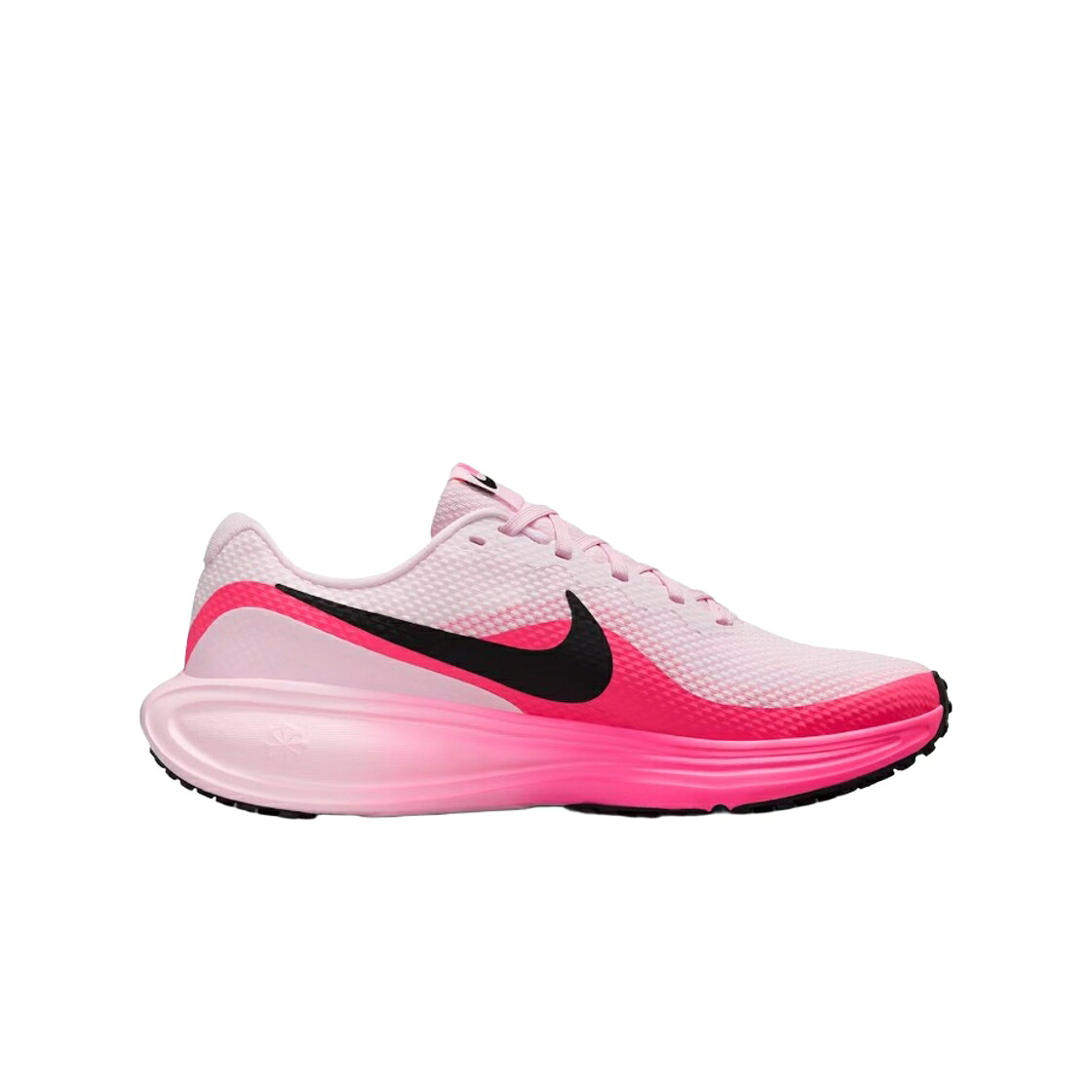 ナイキ レボリューション ピンク 黒色 ブラック スニーカー レディース NIKE (W) REVOLUTION 8 PINK FOAM HYPER / PINK FOAM HYPER PINK BLACK｜スニケス