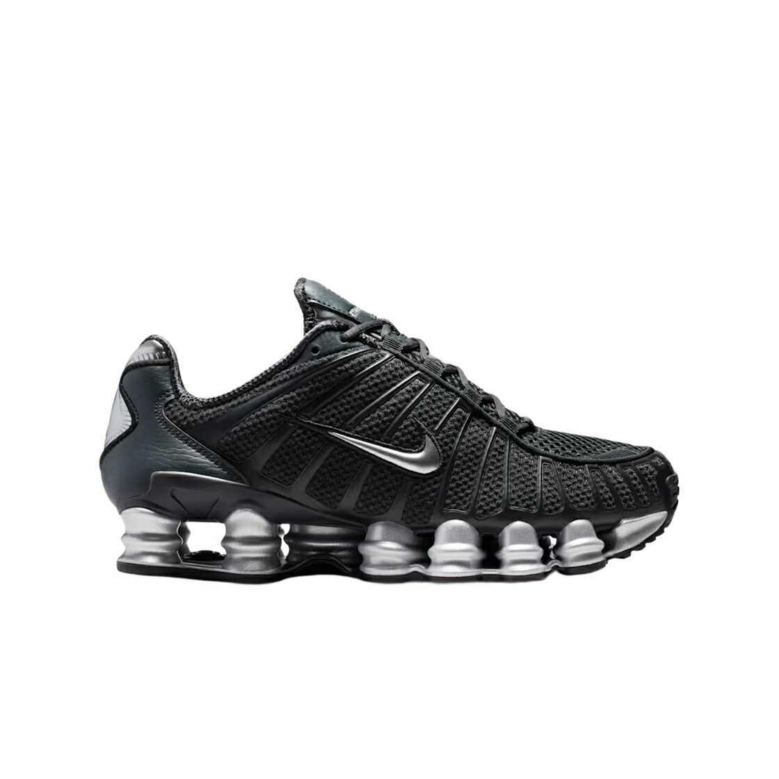 ナイキ ショックス 黒いこと 黒いこと しろがね色 しろがね色 スニーカー レディース NIKE (W) SHOX TL OFF NOIR BLACK / OFF NOIR BLACK METALLIC SILVER