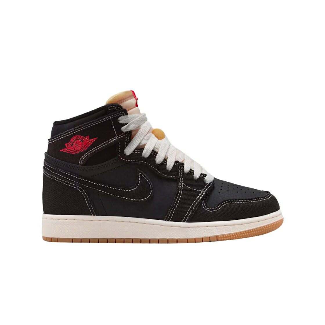 ナイキ ジョーダン ご機嫌 航空 野球クラブ 黒いこと 黒いこと お坊っちゃん キッズ JORDAN (GS) 1 RETRO HIGH OG FLIGHT CLUB / BLACK SAIL もの言う花 マタニティ スニーカー