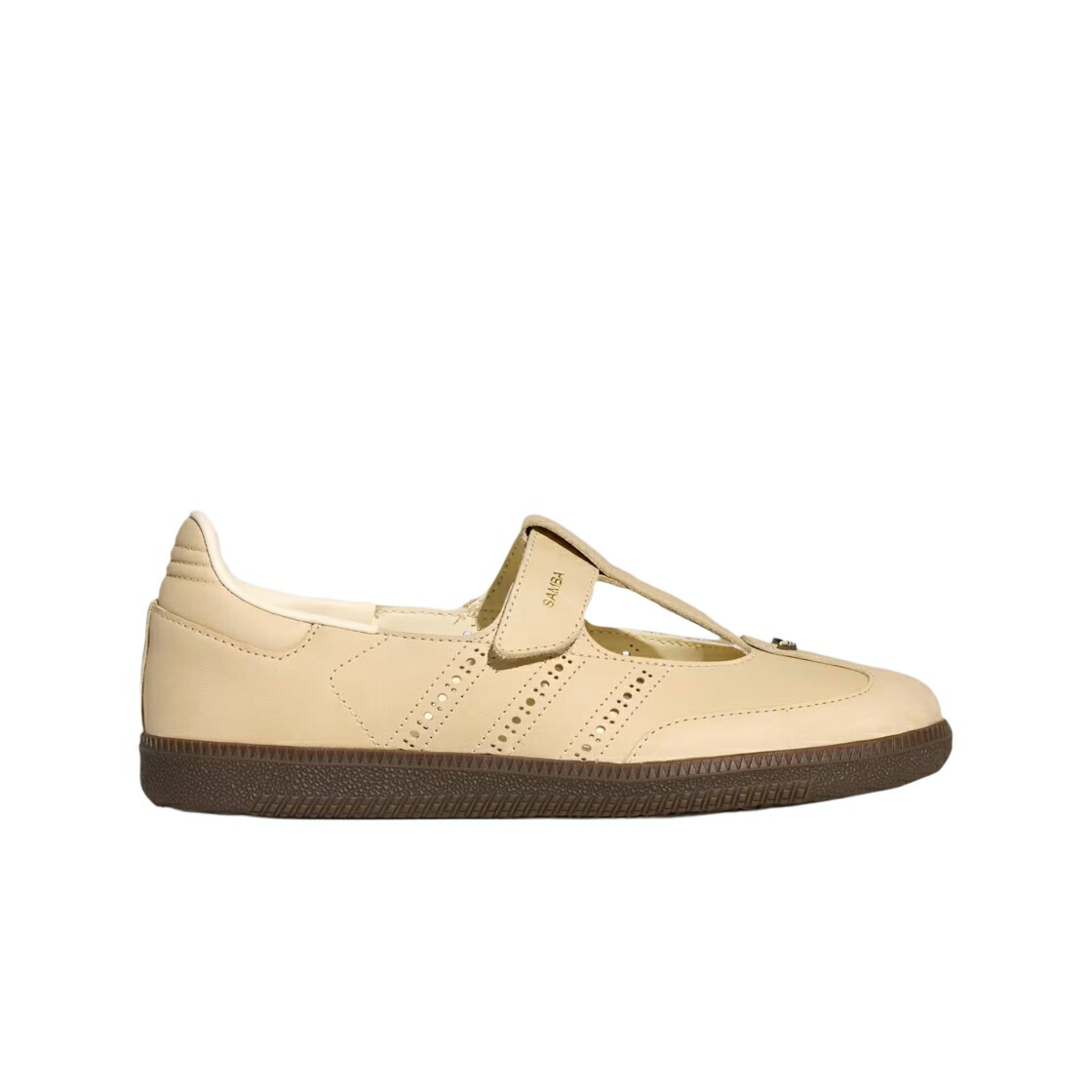 アディダス サンバ 砂色 沙子 皮膚軟化剤 白いこと 白いこと スニーカー レディース ADIDAS (W) SAMBA JANE CRYSTAL SAND CREAM WHITE / CRYSTAL SAND CREAM WHITE GUM