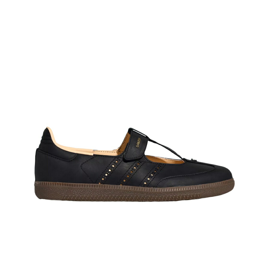 アディダス サンバ 中核グループ 黒いこと 黒いこと 砂色 沙子 スニーカー レディース ADIDAS (W) SAMBA JANE CORE BLACK CRYSTAL SAND / CORE BLACK CRYSTAL SAND GUM