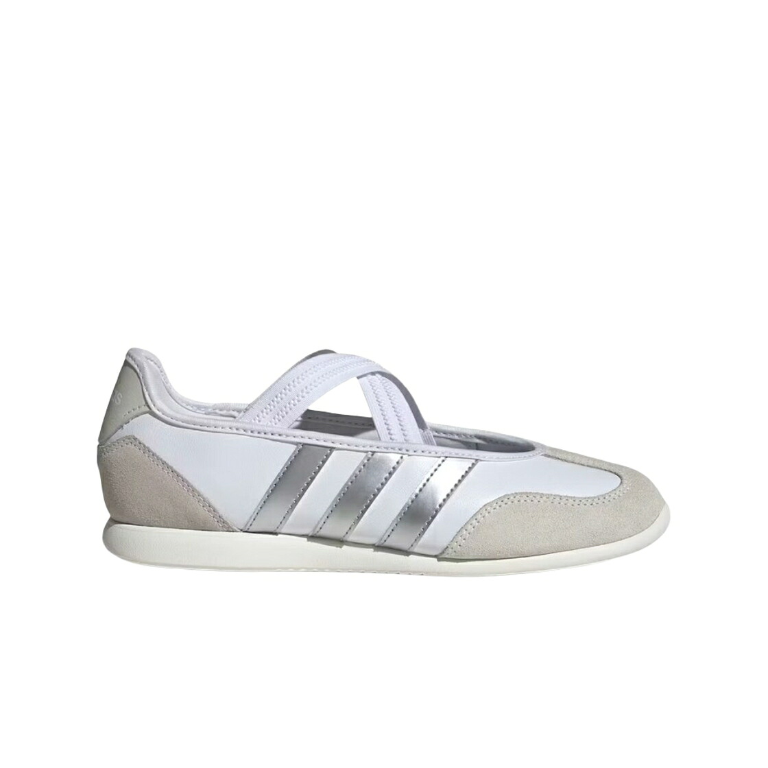 アディダス 白いこと 白いこと しろがね色 しろがね色 スニーカー レディース ADIDAS (W) BARREDA MARY JANE CLOUD WHITE SILVER METALLIC / CLOUD WHITE SILVER METALLIC OFF