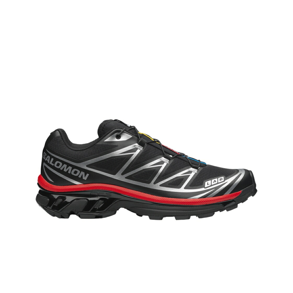 サロモン 黒いこと 黒いこと 赤 赤いこと しろがね色 しろがね色 スニーカー メンズ SALOMON XT-6 BLACK FIERY RED SILVER / BLACK FIERY RED SILVER