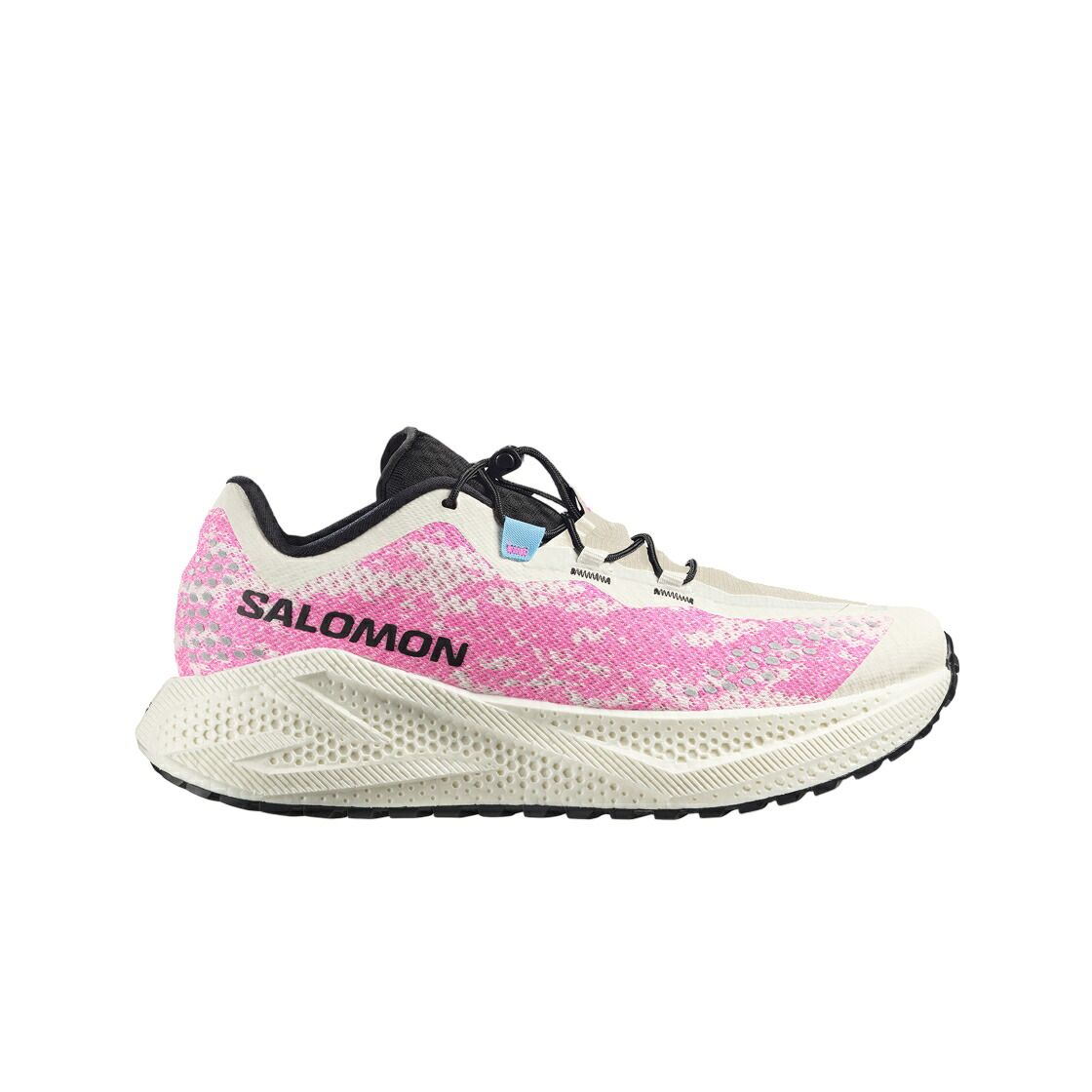 サロモン グライド サクラ色 黒いこと 黒いこと スニーカー メンズ SALOMON AERO GLIDE 4 GRAVEL VANILLA ICE KNOCKOUT PINK BLACK / VANILLA ICE KNOCKOUT PINK BLACK