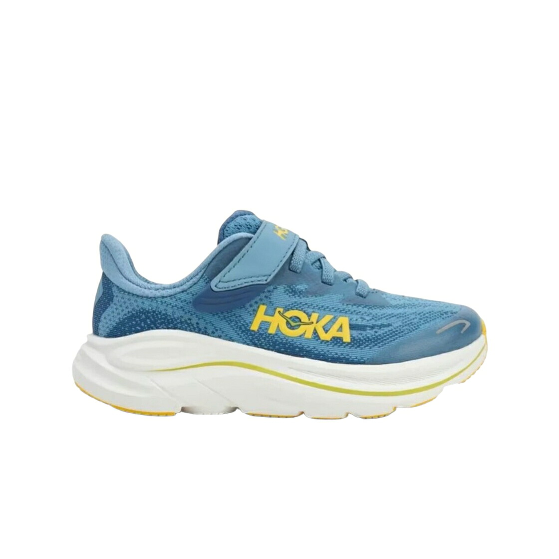 青碧 青碧 ナイト爵 お坊っちゃん キッズ HOKA (KIDS) CLIFTON 10 ALPINE BLUE FOGGY NIGHT / ALPINE BLUE FOGGY NIGHT もの言う花 マタニティ スニーカー