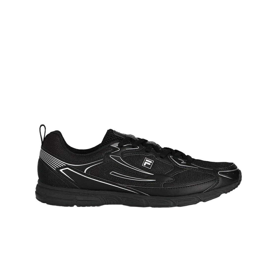フィラ 黒いこと 黒いこと スニーカー メンズ FILA INTERUN SLICK BLACK / BLACK BLACK BLACK