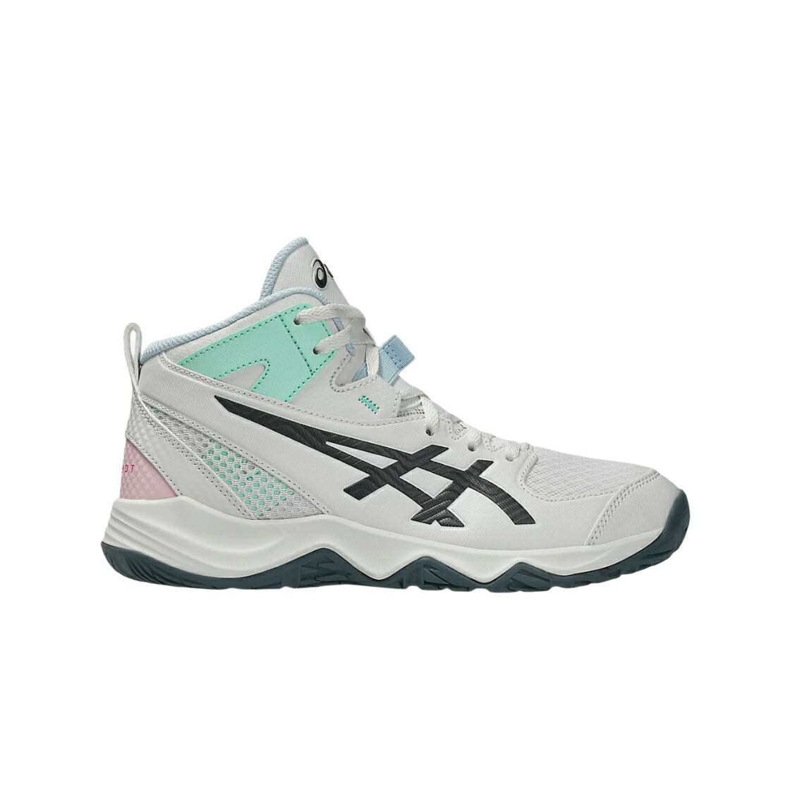 アシックス 冷やりとした 薄墨色 薄墨色 お坊っちゃん キッズ ASICS (GS) DUNKSHOT MB 10 COOL MIST GRAPHITE GREY / COOL MIST GRAPHITE GREY もの言う花 マタニティ スニーカー