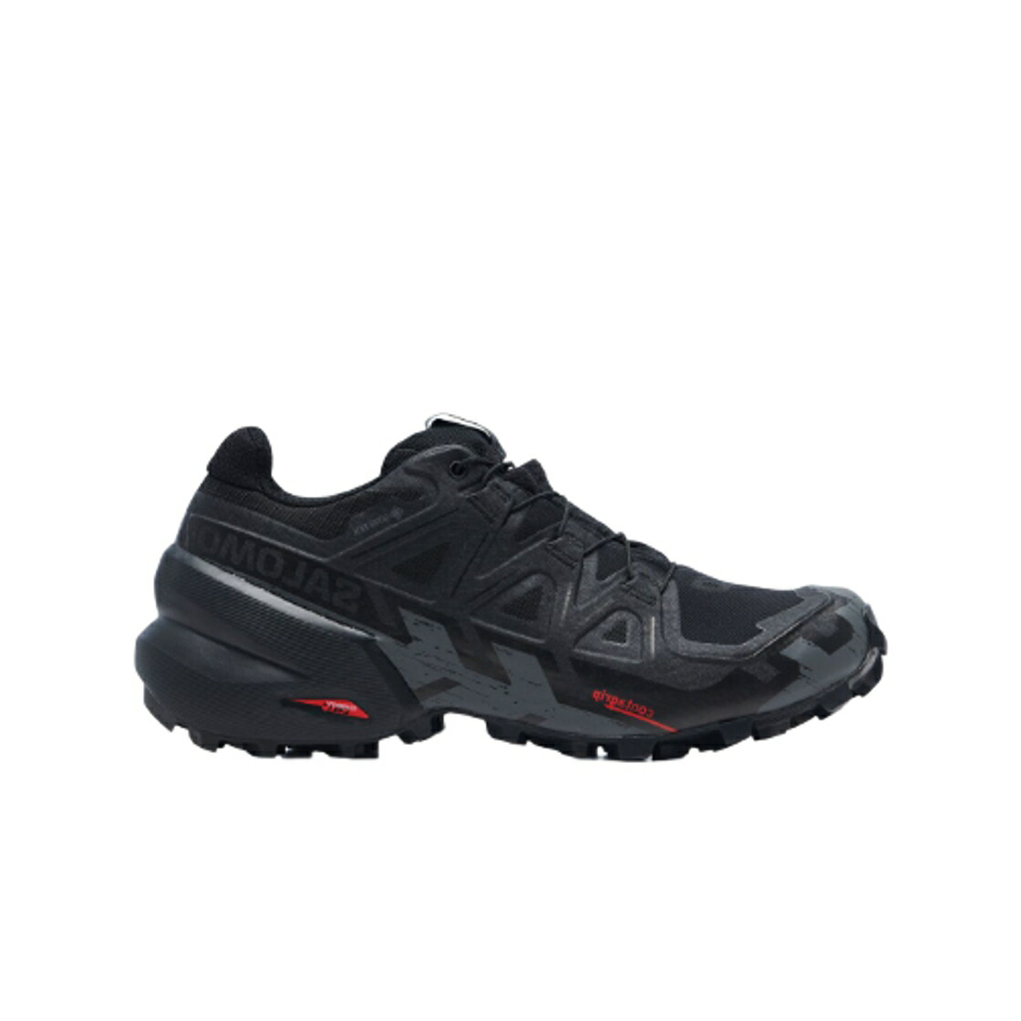サロモン 黒色 ブラック スニーカー レディース SALOMON (W) SPEEDCROSS 6 BLACK PHANTOM / BLACK PHANTOM