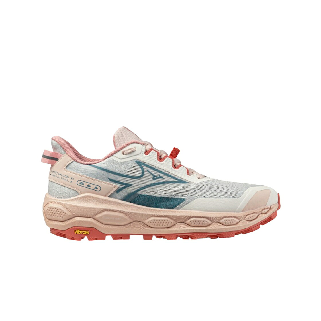 ミズノ 縮くれる ウェイブ 白いこと 白いこと スニーカー レディース MIZUNO (W) WAVE MUJIN 11 SNOW WHITE LARKSPUR / SNOW WHITE LARKSPUR FADED RODE