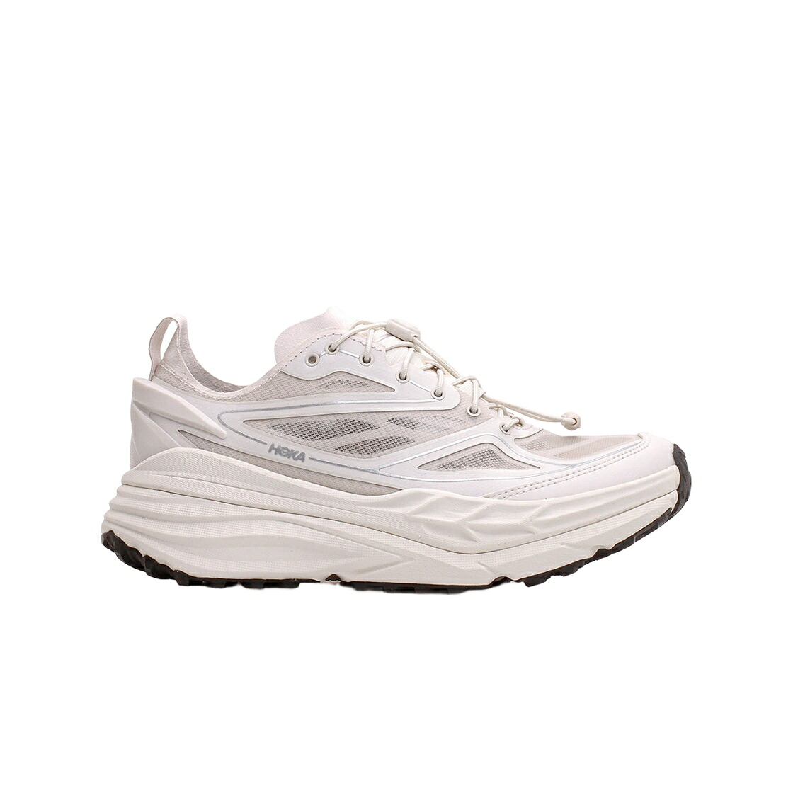 銀色 シルバー スニーカー メンズ HOKA STINSON ONE7 GROUT SILVER / GROUT SILVER|スニケス