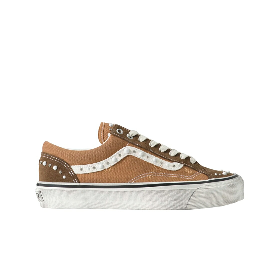 ヴァンズ バンズ ビンテージ ヴィンテージ 赤銅色 赤銅色 年寄りの学院 スニーカー メンズ VANS LX OLD SKOOL 36 PEARLIZED VINTAGE COCOA BROWN / VINTAGE COCOA BROWN
