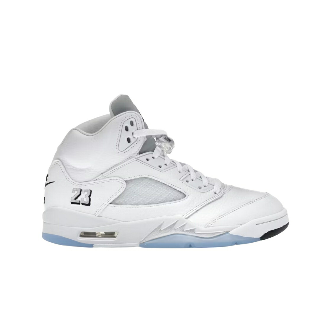 ナイキ ジョーダン 白いこと 白いこと しろがね色 しろがね色 黒いこと 黒いこと スニーカー メンズ JORDAN 5 RETRO OG WHITE AND METALLIC SILVER / WHITE METALLIC SILVER BLACK