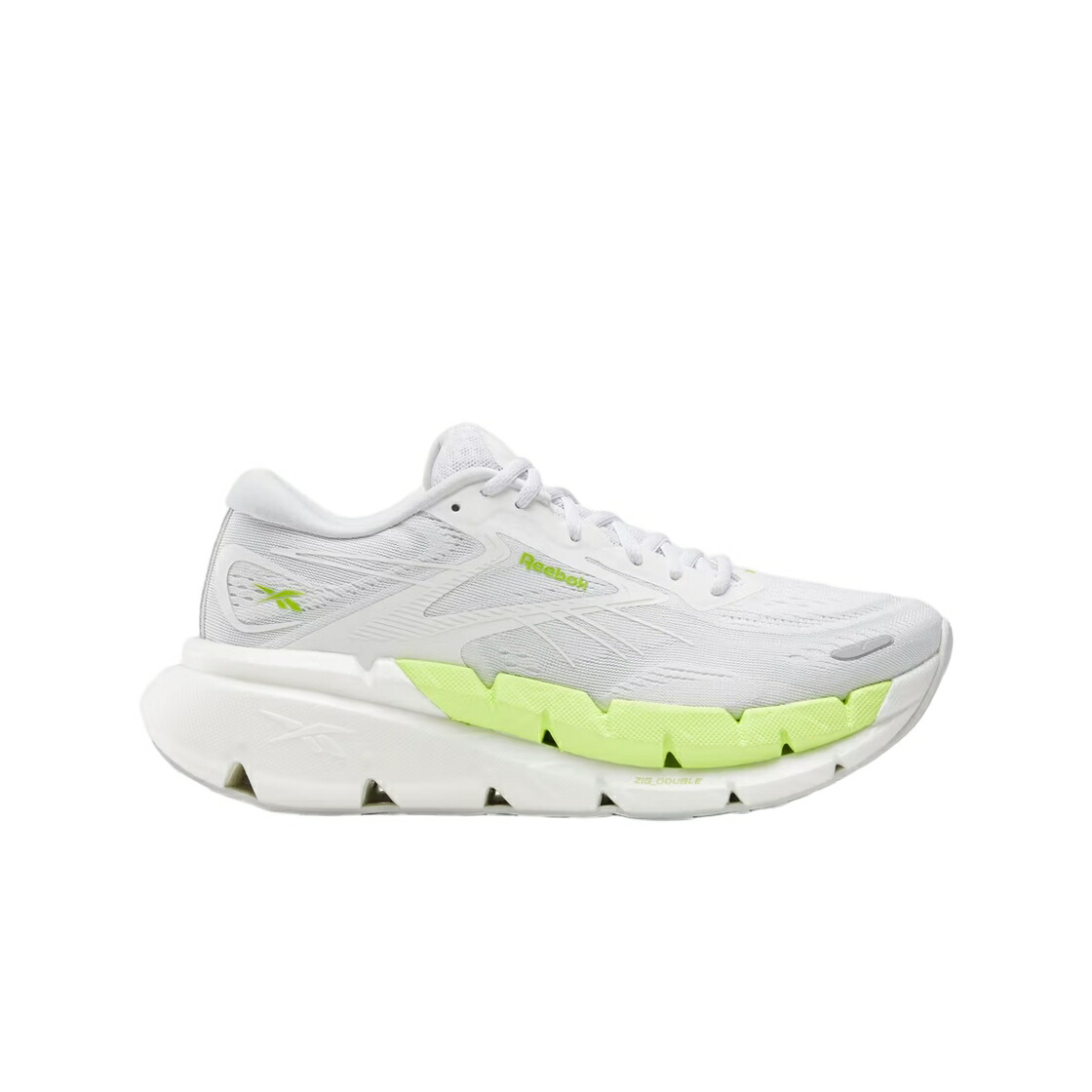 リーボック 白いこと 白いこと 菩提樹 スニーカー レディース REEBOK (W) FLOATZIG DOUBLE WHITE LIME / WHITE LIME