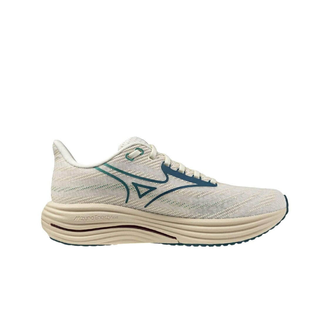 ミズノ 縮くれる ウェイブ 白いこと 白いこと 緑 緑であること ベージュ スニーカー メンズ MIZUNO WAVE RIDER 29 OFF WHITE GREEN BEIGE / OFF WHITE GREEN BEIGE