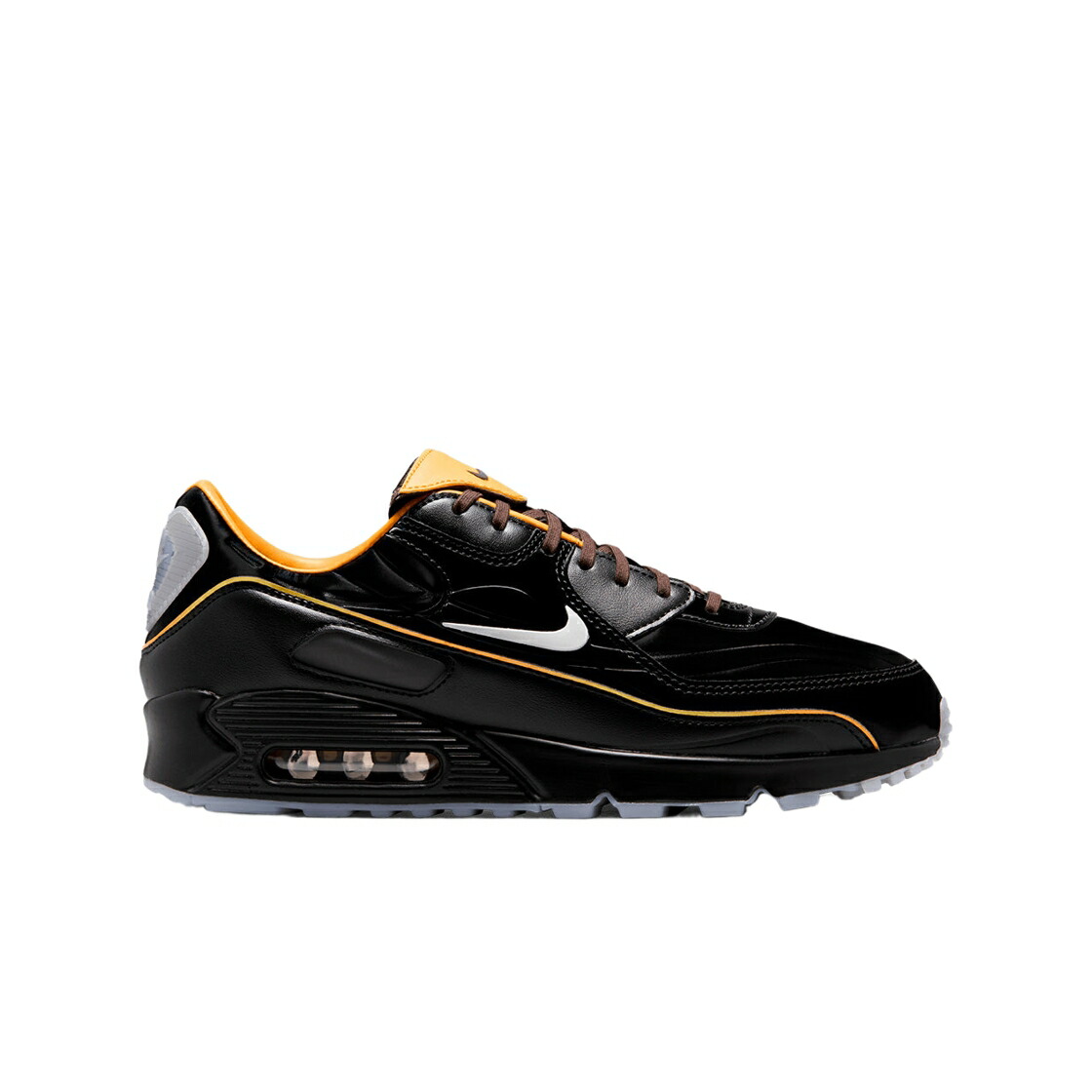 ナイキ マックス 黒いこと 黒いこと 白いこと 白いこと ゴールド 大気圏マックス スニーカー メンズ NIKE AIR MAX 90 SE BLACK WHITE / BLACK WHITE GOLD LEAF PEAR BLACK