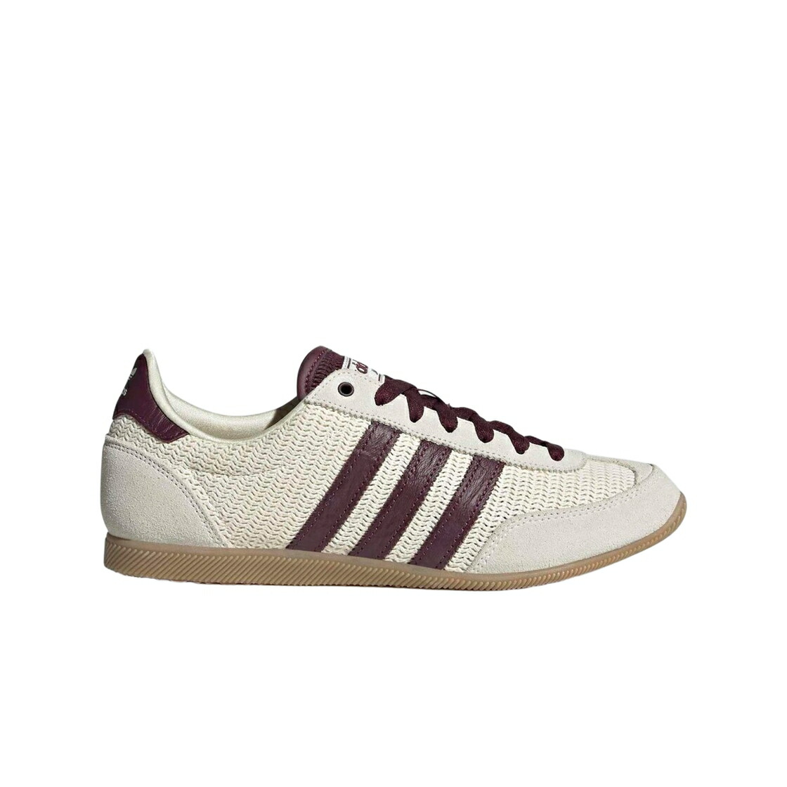 アディダス 皮膚軟化剤 白いこと 白いこと マルーン スニーカー レディース ADIDAS (W) JAPAN CREAM WHITE MAROON / CREAM WHITE MAROON GUM