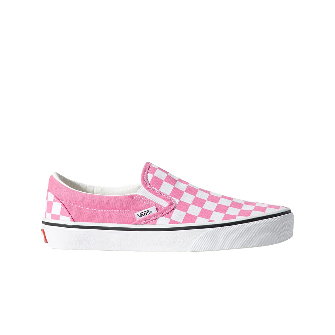 ヴァンズ バンズ 古典派音楽 スリッポン さくら色 スニーカー メンズ VANS CLASSIC SLIP-ON CHECKERBOARD FIZZ PINK / CHECKERBOARD FIZZ PINK
