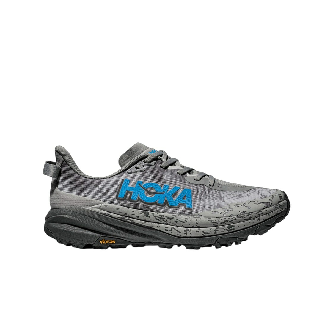 薄墨色 薄墨色 青碧 青碧 スニーカー メンズ HOKA SPEEDGOAT 6 GALACTIC GREY BLUE - WIDE / GALACTIC GREY BLUE