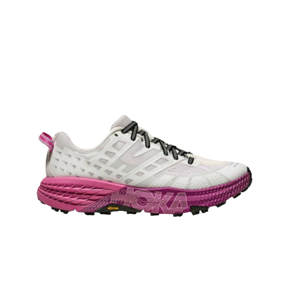 灰色 グレー スニーカー メンズ HOKA SPEEDGOAT 2 COSMIC GREY NEON FUCHSIA / COSMIC GREY NEON FUCHSIA｜スニケス 57,145円