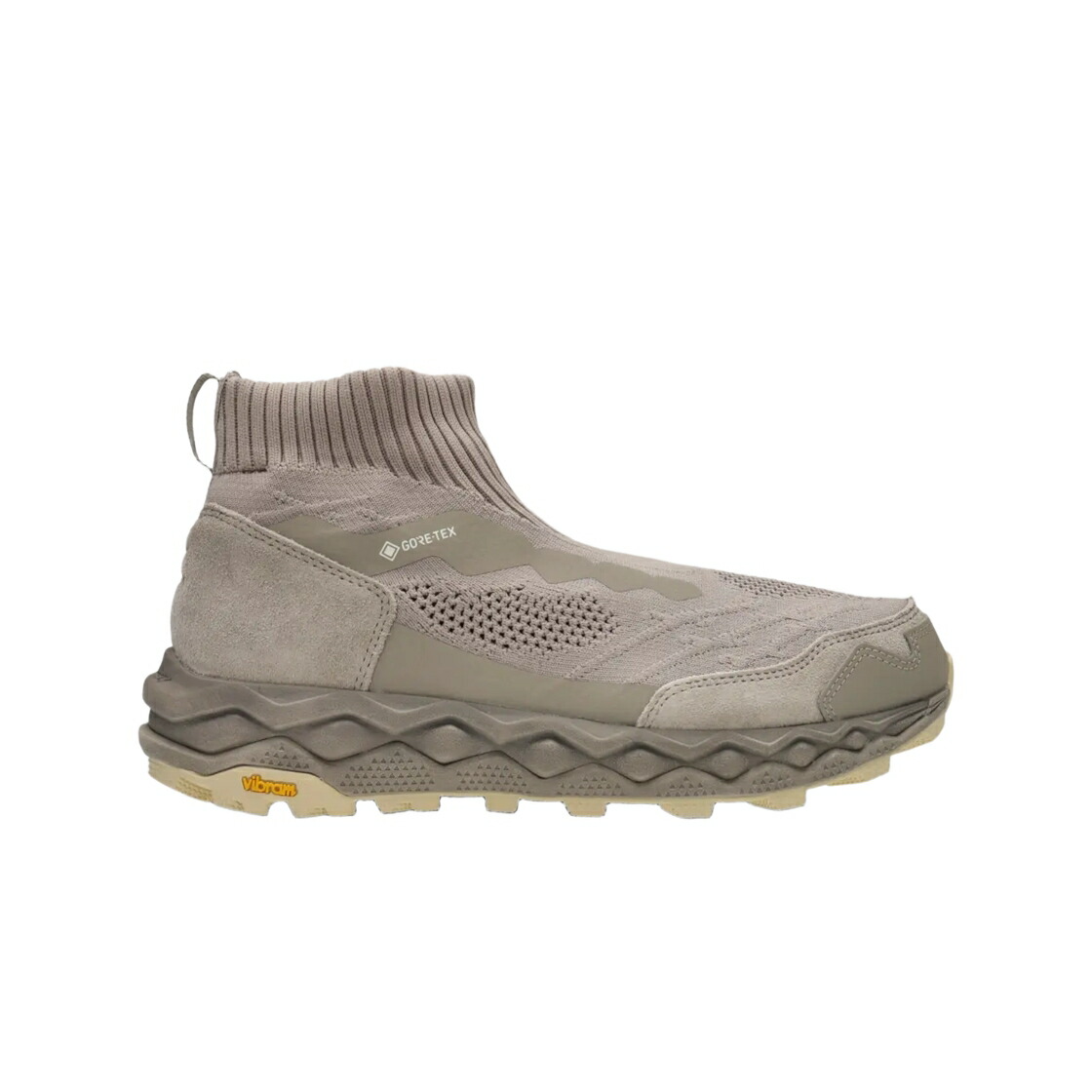 ミズノ 縮くれる ウェイブ ミッド ビンテージ ヴィンテージ カーキ スニーカー メンズ MIZUNO X NONNATIVE WAVE MUJIN LS MID GTX VINTAGE KHAKI / VINTAGE KHAKI