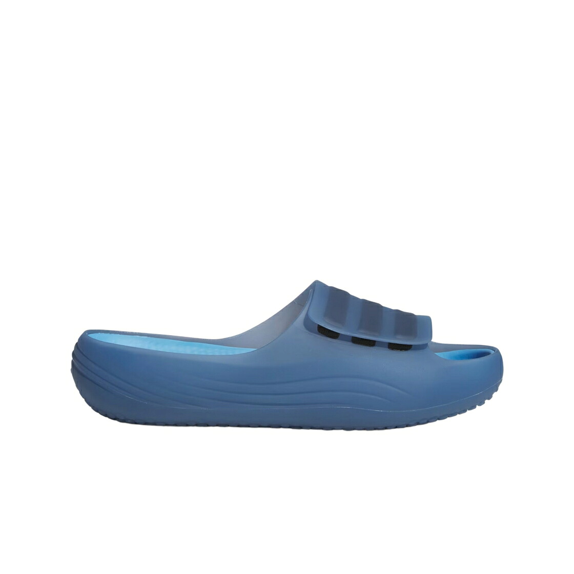 アディダス 労働者の一団 青味 青み 中核グループ 黒いこと 黒いこと スニーカー メンズ ADIDAS ADISLIDE SANDAL CREW BLUE LIGHT / CREW BLUE LIGHT BLUE CORE BLACK