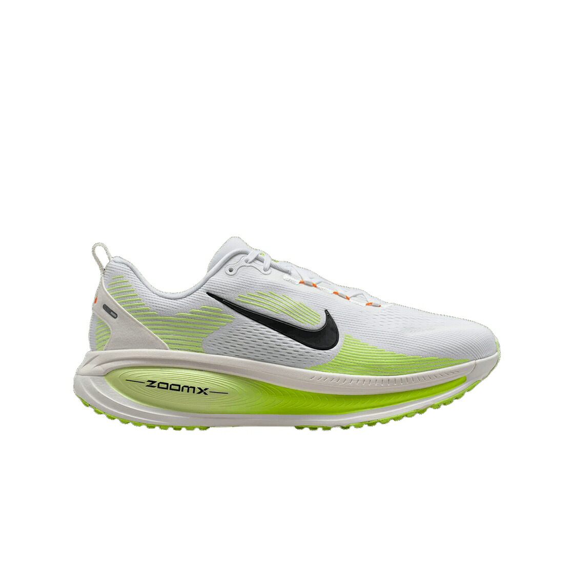 ナイキ 白いこと 白いこと 黒いこと 黒いこと スニーカー メンズ NIKE VOMERO 18 WIDE WHITE VOLT / WHITE VOLT BARELY VOLT BLACK