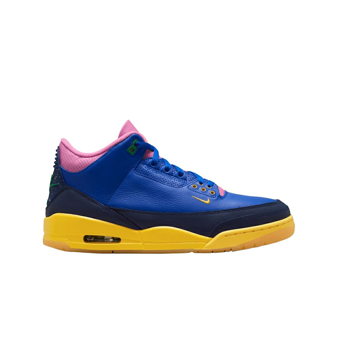 ナイキ ジョーダン 青碧 青碧 緑 緑であること スニーカー メンズ JORDAN 3 RETRO OG BRAZIL RACER BLUE AND VOID / RACER BLUE LUCKY GREEN BLUE VOID