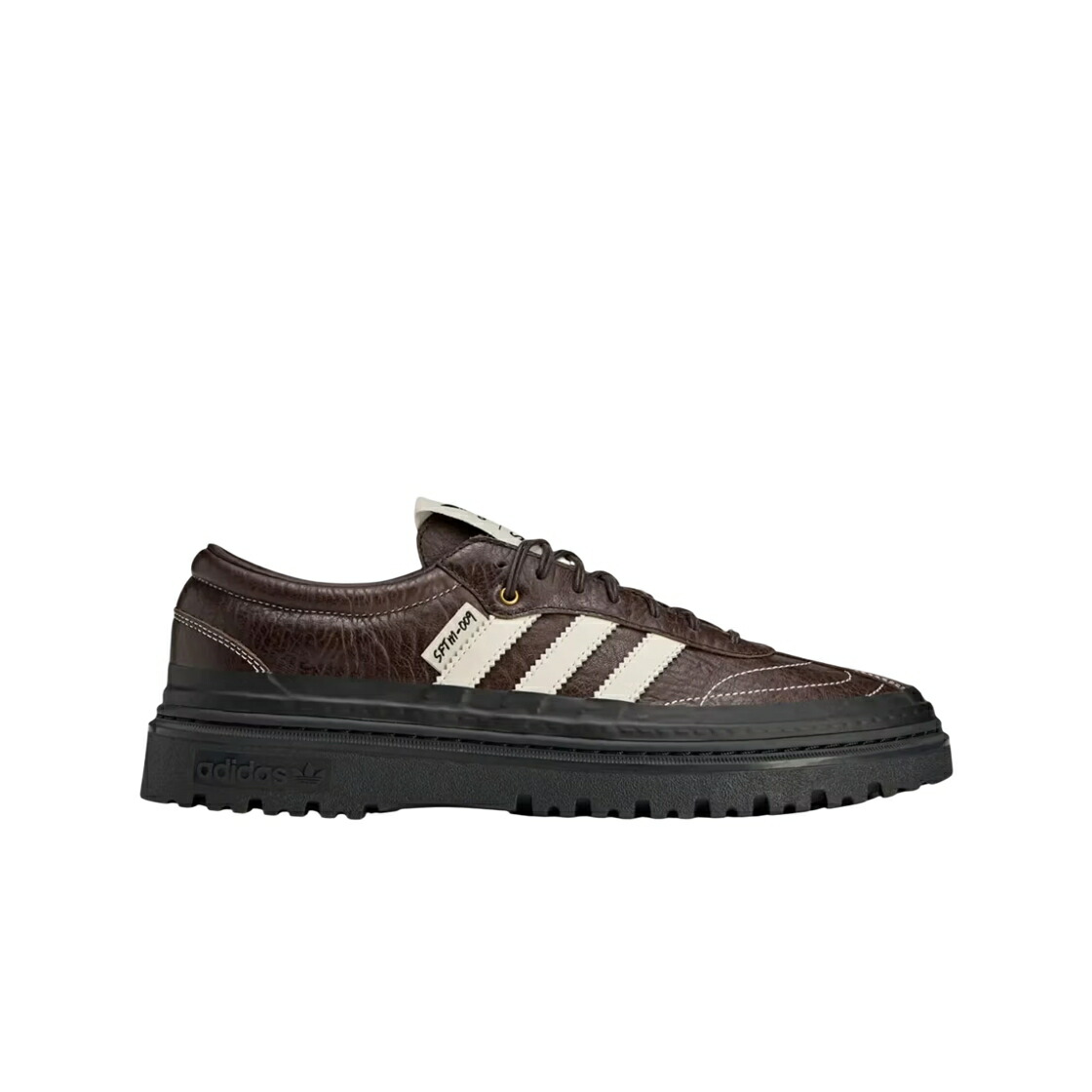 アディダス サンバ 赤銅色 赤銅色 スニーカー メンズ ADIDAS X SONG FOR THE MUTE 007 SAMBA LX FREIZEIT AURORA COFFEE / BROWN