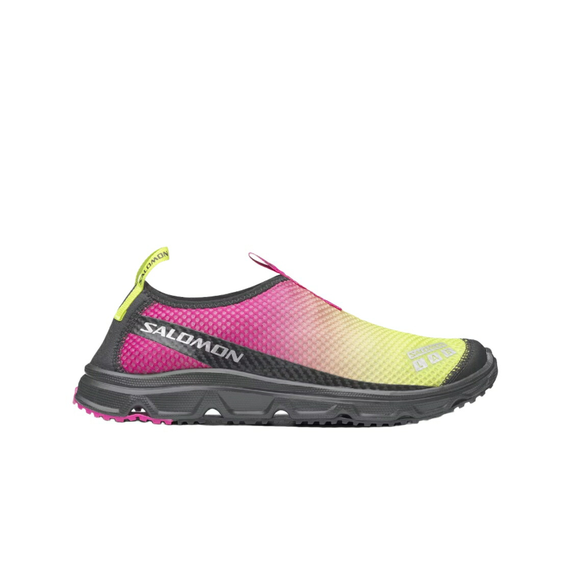 サロモン さくら色 菩提樹 黒いこと 黒いこと 3.0 スニーカー メンズ SALOMON RX MOC PINK YARROW ACID LIME / PINK YARROW ACID LIME BLACK