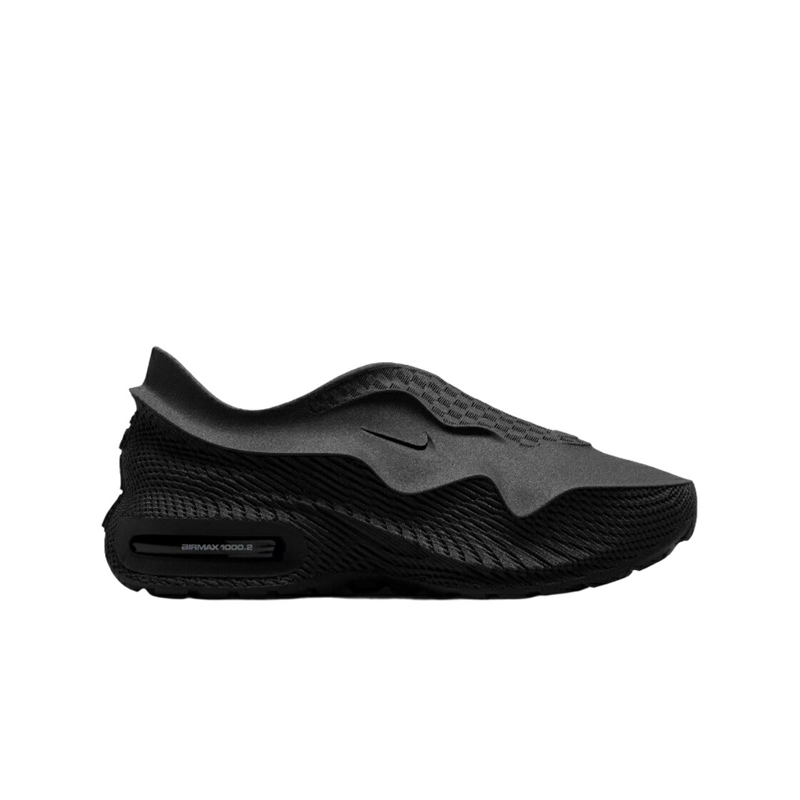 ナイキ マックス 黒色 ブラック エアマックス 1000.2 スニーカー メンズ NIKE AIR MAX BLACK / BLACK BLACK｜スニケス