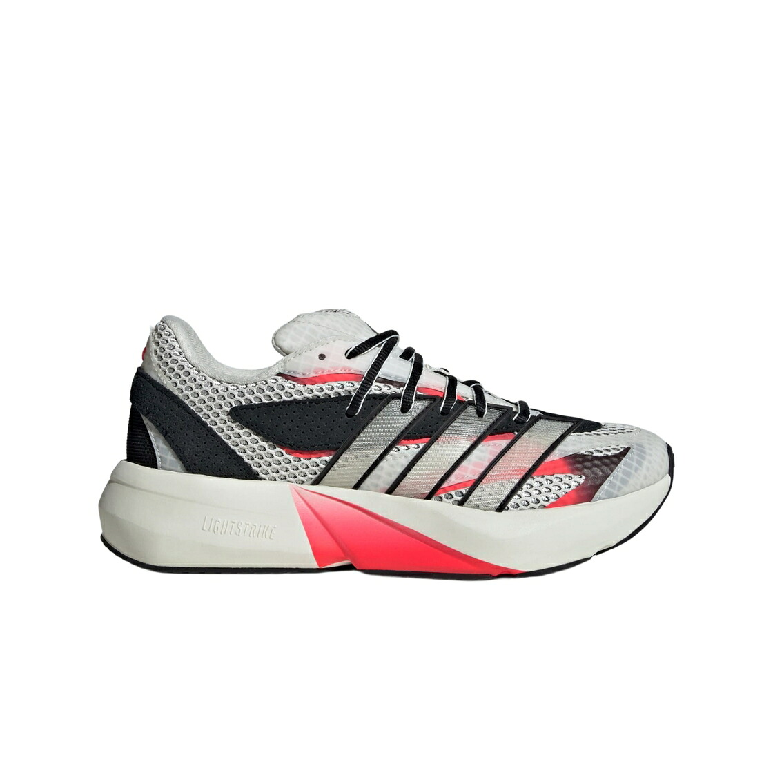 アディダス 白色 ホワイト 赤 レッド スニーカー レディース ADIDAS (W) LIGHTBLAZE OFF WHITE LUCID RED / OFF WHITE OFF WHITE LUCID RED｜スニケス