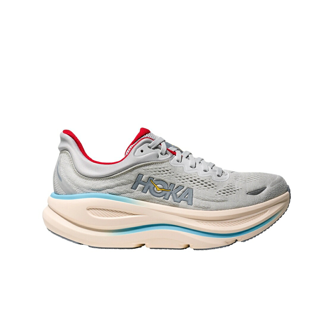 薄墨色 薄墨色 スニーカー レディース HOKA (W) BONDI 9 COSMIC GREY STARDUST / COSMIC GREY STARDUST