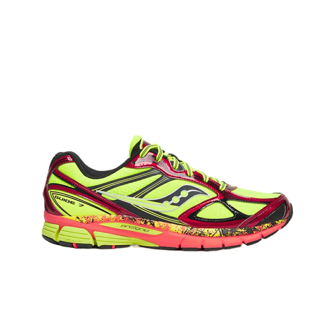 サッカニー スニーカー メンズ SAUCONY PROGRID GUIDE 7 HI OCTANE CANARY /