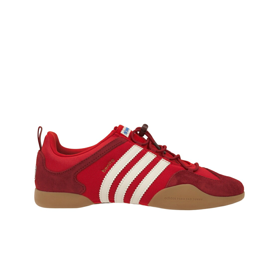 アディダス 女性バレエダンサー 赤 赤いこと 白いこと 白いこと 力強さ スニーカー メンズ ADIDAS X BAD BUNNY BALLERINA VIVID RED CLOUD WHITE / VIVID RED CLOUD WHITE POWER RED