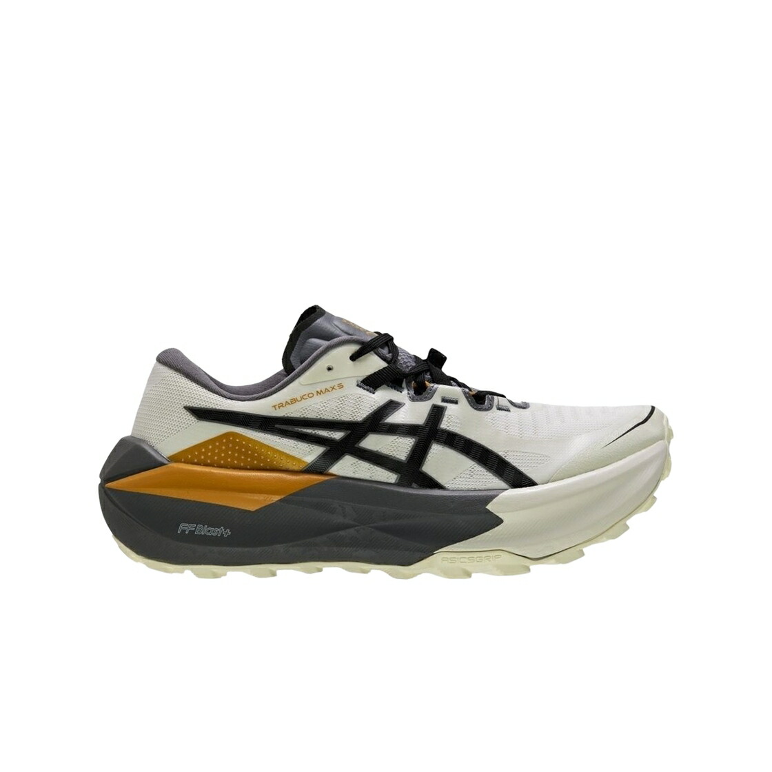 アシックス マックス 皮膚軟化剤 黒いこと 黒いこと スニーカー メンズ ASICS TRABUCO MAX 5 GO CREAM BLACK / CREAM BLACK